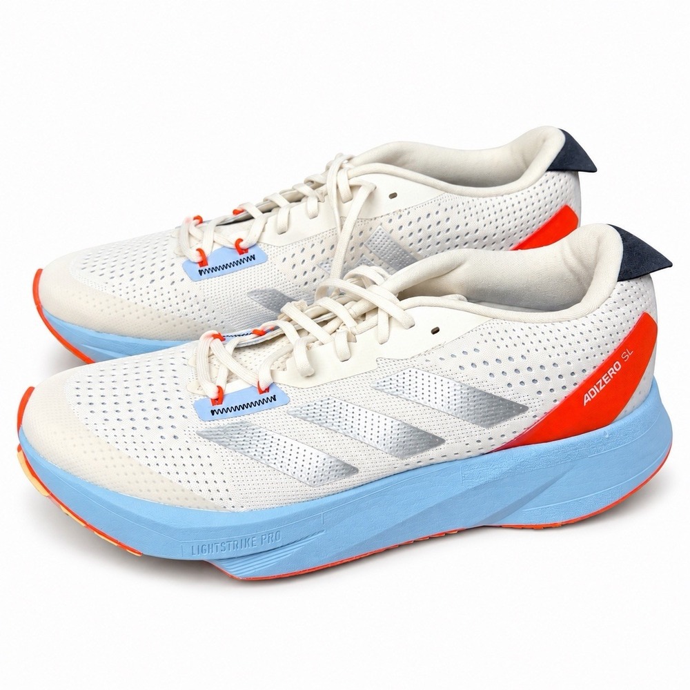 adidas Adizero SL NYC Marathon Chalk White ID6946 Women's 10.5 Running Shoes